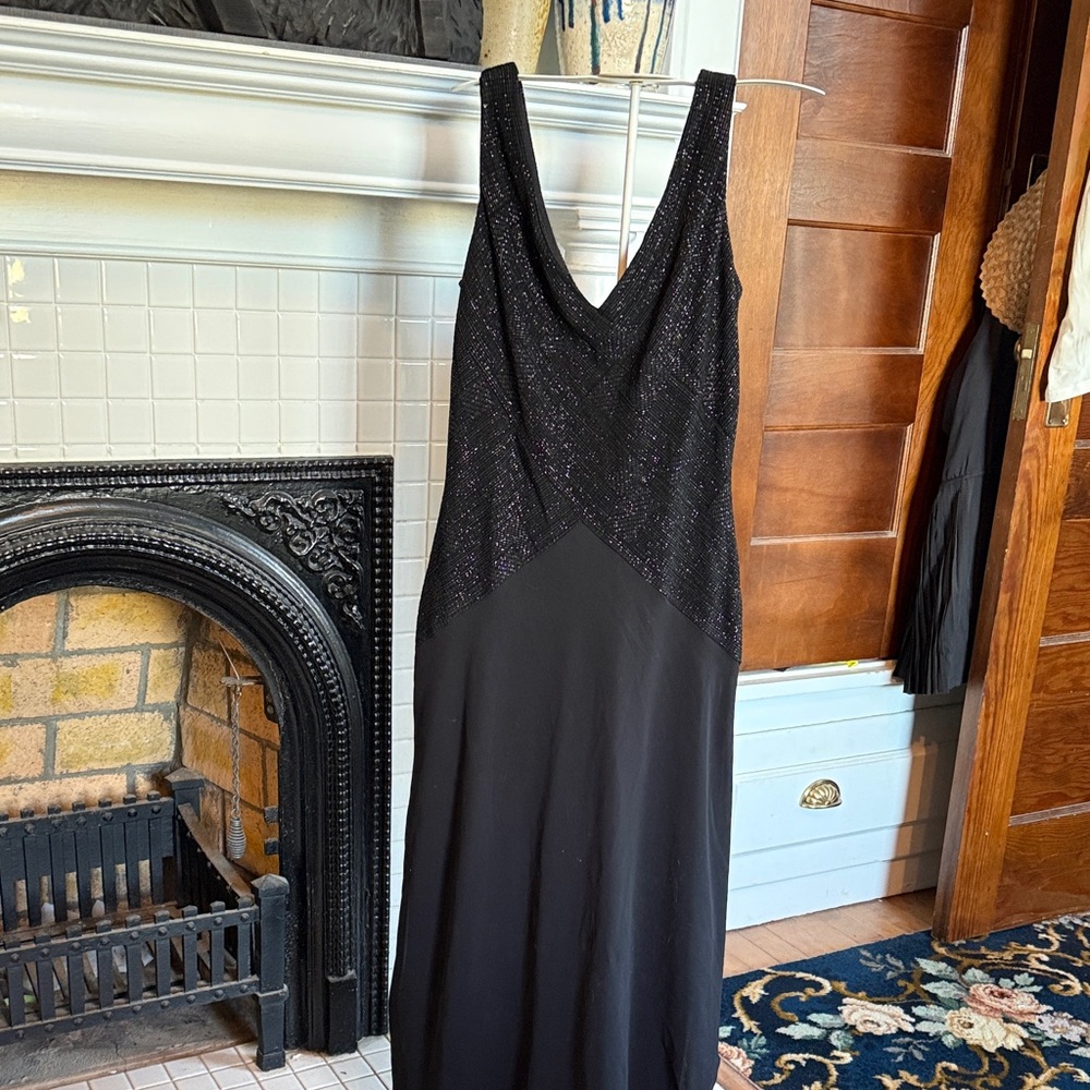 Alex‎ Evenings Black Shimmer Dress- worn twice. 160 retail